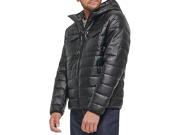 Levis Mens Stretch Quilted Puffer