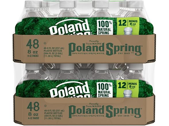 Poland Spring Water 8oz 12pk