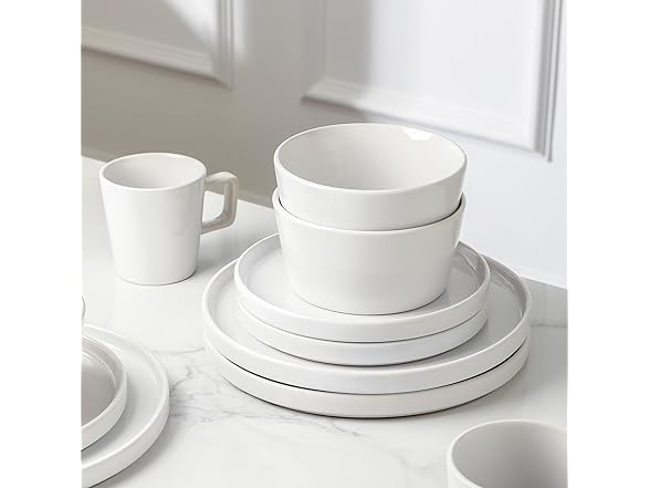 Stone Lain Celina Modern Stoneware 16-Piece Dinnerware Set