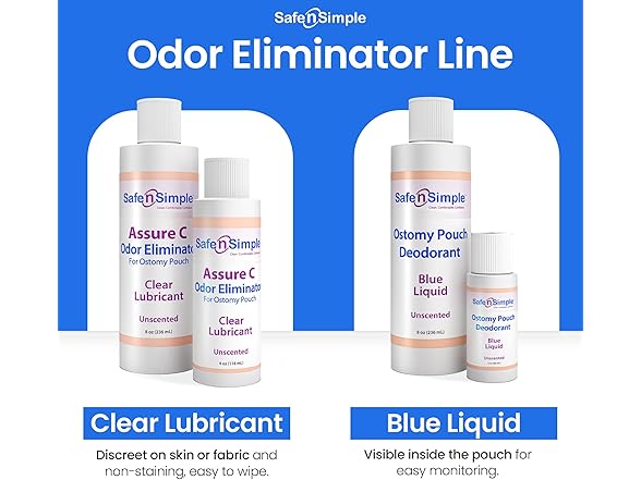 Safe n' Simple Ostomy Deodorant, 8oz