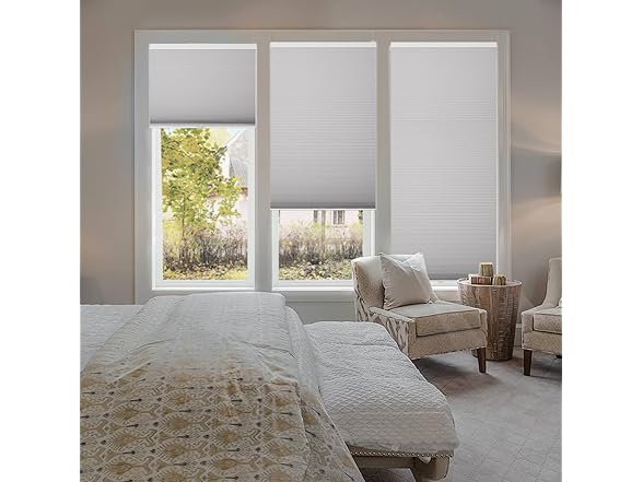 Atxbyoh Cordless Blackout Cellular Shades for Indoor Windows