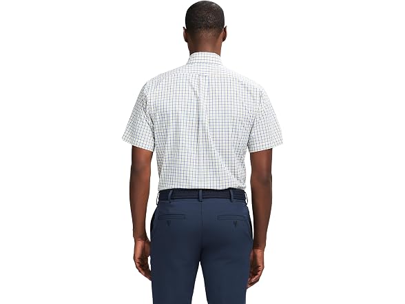 Izod Men (14"-14.5" Neck) Dress Short Sleeve Shirt