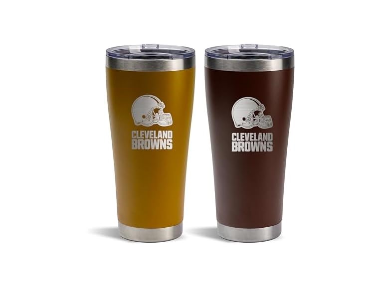 BROWNS Home Away Tumblers 2pk (30oz)