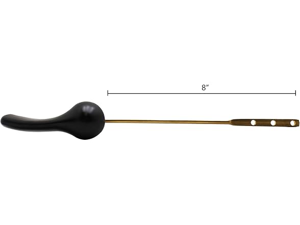 Westbrass R4142-2-62 Front Mount Toilet Tank Lever