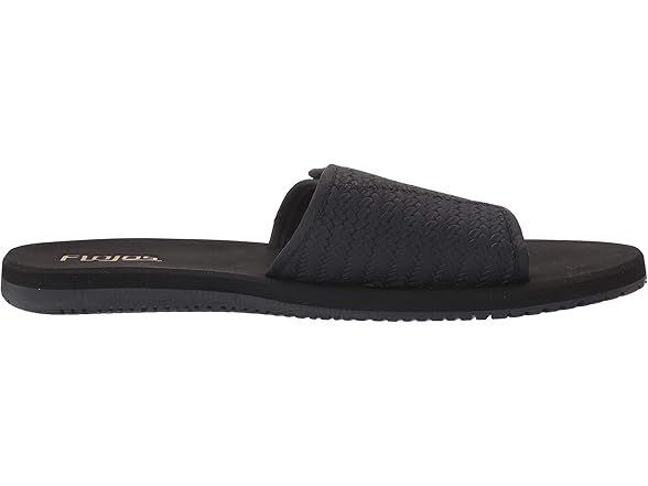 FLOJOS Men's Duke Flip-Flop, Black 8