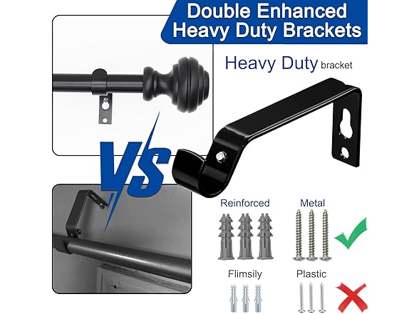 UNCONSIL curtain rod for Windows