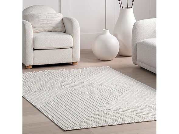 nuLOOM Makena Geometric 5' x 7'6" Area Rug