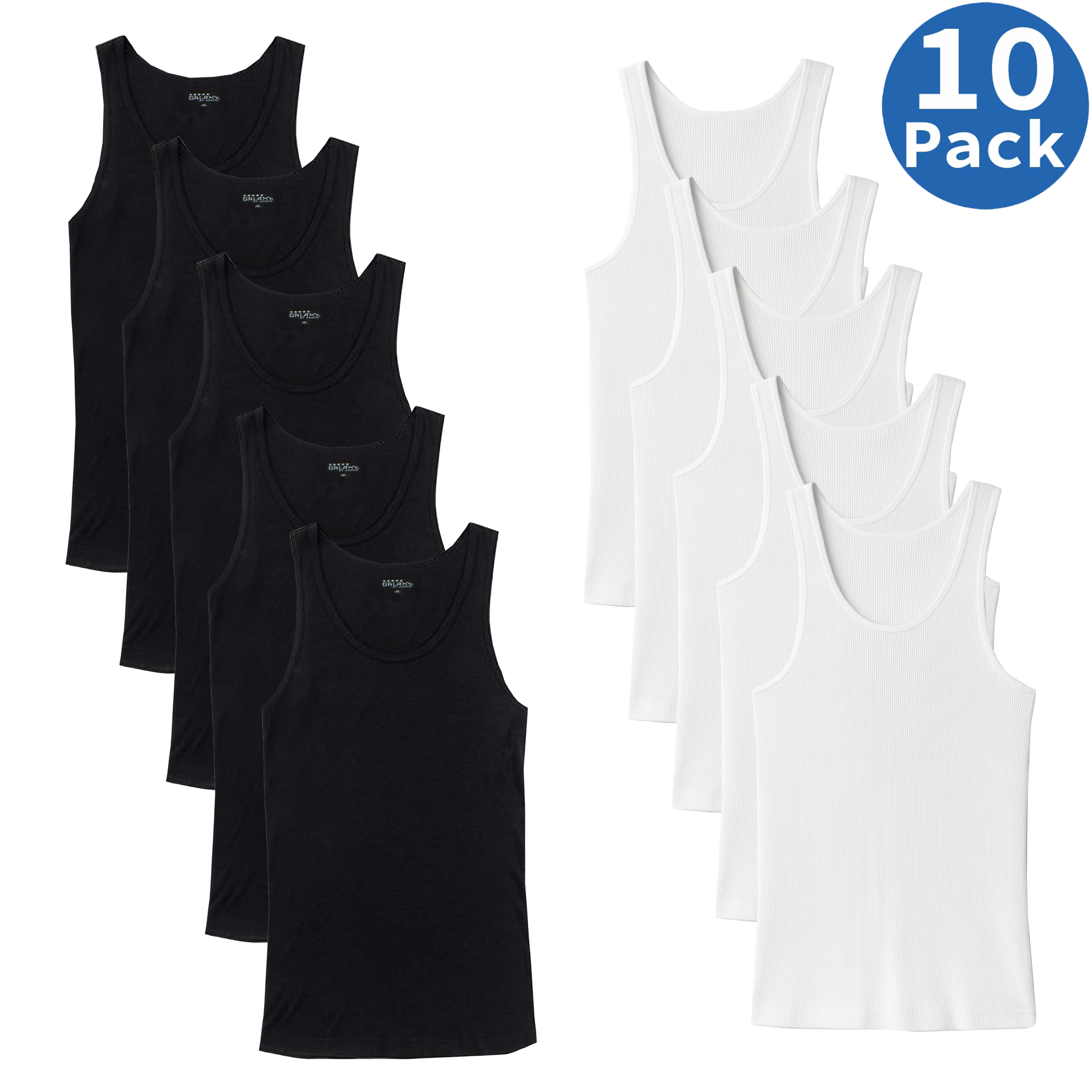 Mens Ribbed Classic Tank Tops (S-2XL) - Gallery 21