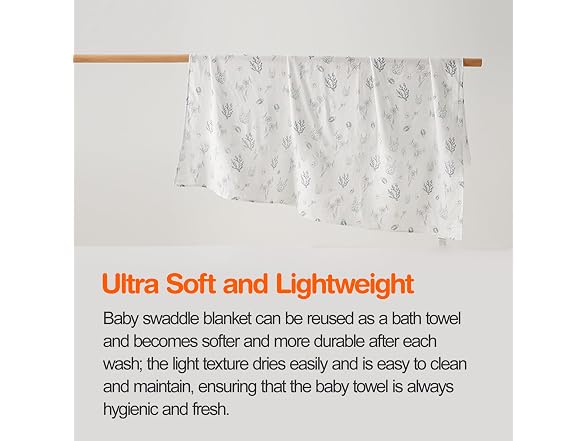 SEEDNUR Swaddle Blankets for Newborn
