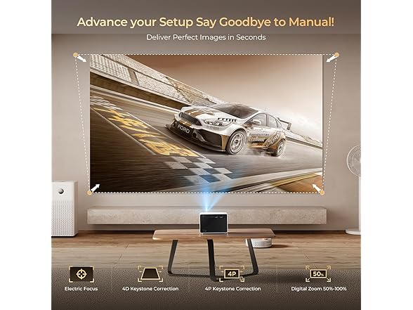 KOGATA Smart Mini Projector | 1080P