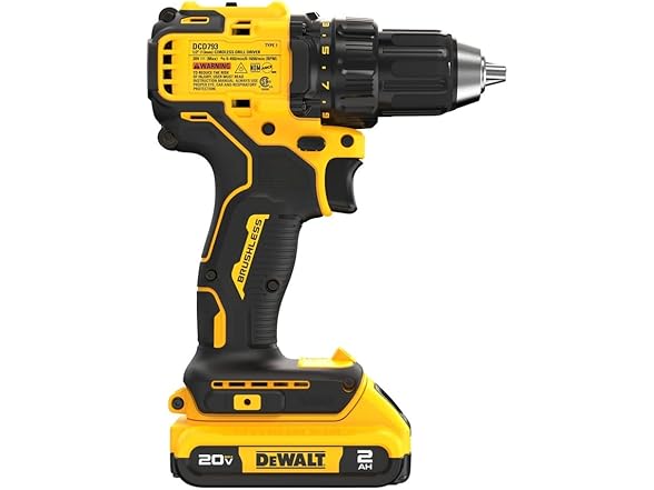 DEWALT DCD793D1 20V Brushless DrillDriver