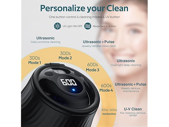 KINTLE Ultrasonic Retainer Cleaner