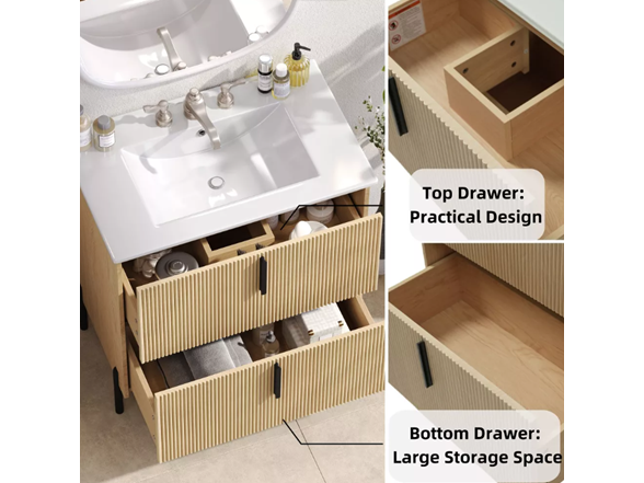 Christopher Knight Home Sephera Modern 30" Vanity