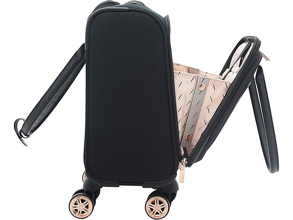 kensie Hudson Softside 3-Piece Spinner Luggage Set