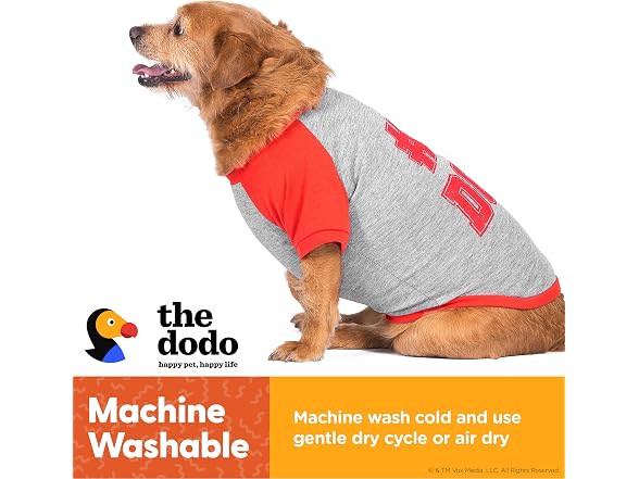 The Dodo #1 Dog T-Shirt for Dogs, Size Small