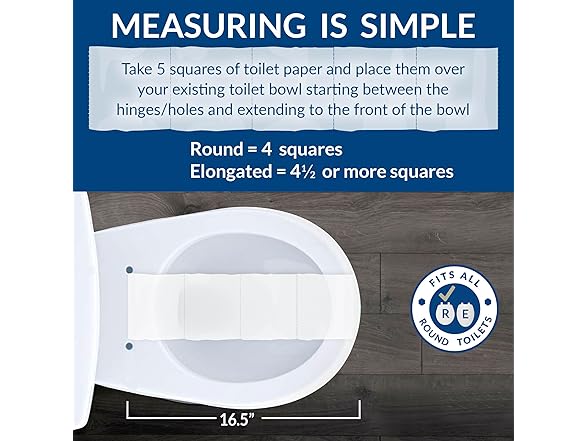 Mayfair Little2Big Toilet Seat with Built-In Tod
