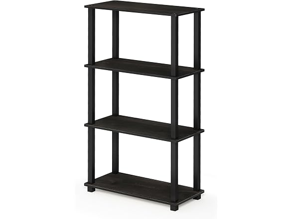 Furinno Storage Shelves 4-Tier Book Shelf
