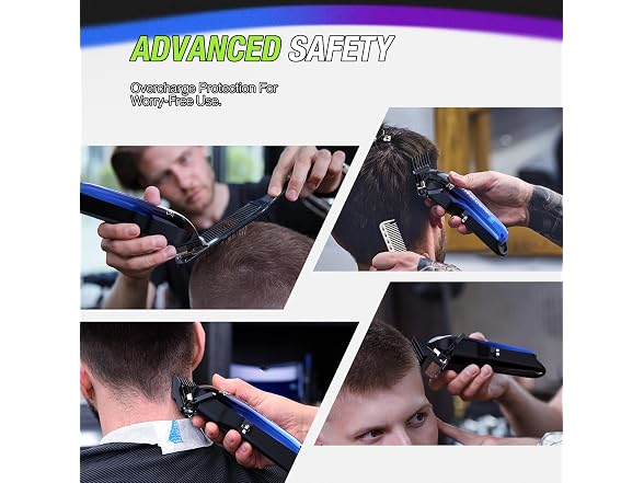 Cordless Hair Clippers 7000 RPM Type-C