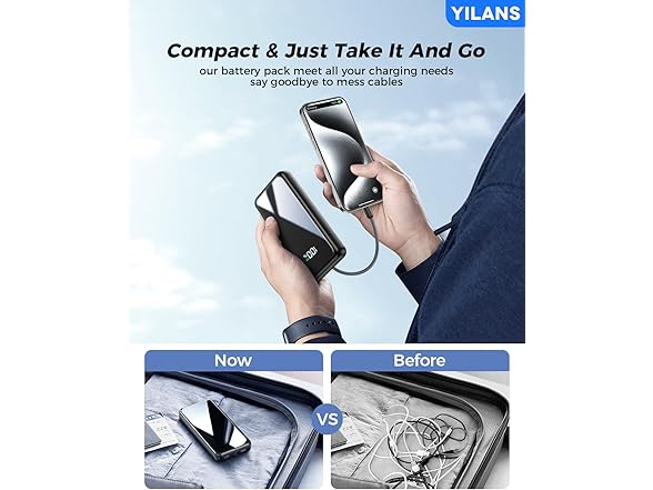YILANS Portable Charger