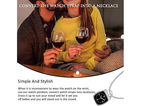 HonLanful Fitbit Necklace Pendant