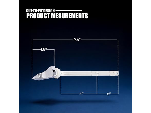 HIGHCRAFT 45 Degree Side-Mount Toilet Tank Flush Lever