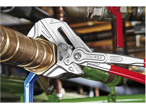 KNIPEX Pliers Wrench, Chrome-Plated