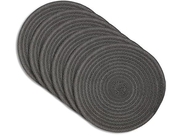 Dainty Home Placemats Set of 6 15" x 15"