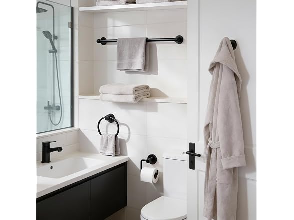 HIGHCRAFT 4-Piece Bathroom Accessory Set