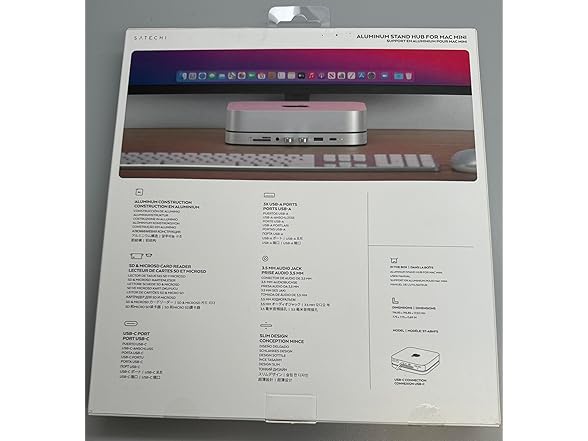 Satechi USB-C Hub for Mac Mini M2-M1