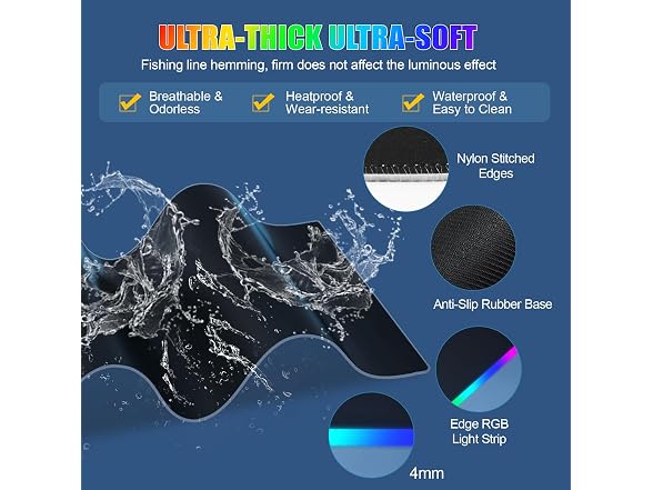 Wireless Charging RGB Gaming Mousepad