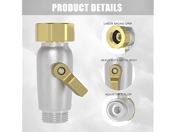 HOSEFACT Garden Hose Connector