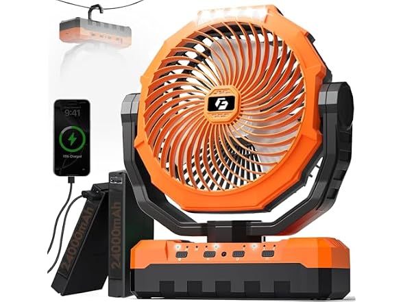 Wavmill Camping fan 48000mAh