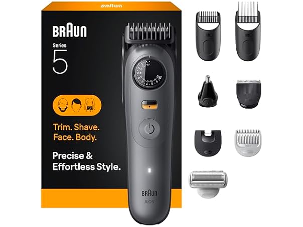 $42.99, Was $54.97, 21% Off! Braun Series 5 All-in-One Beard & Body Grooming Kit for Me dealfomo