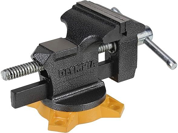 4" Bench Vise Gray