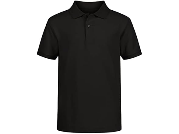 IZOD Boys' School Uniform S/S Pique Polo