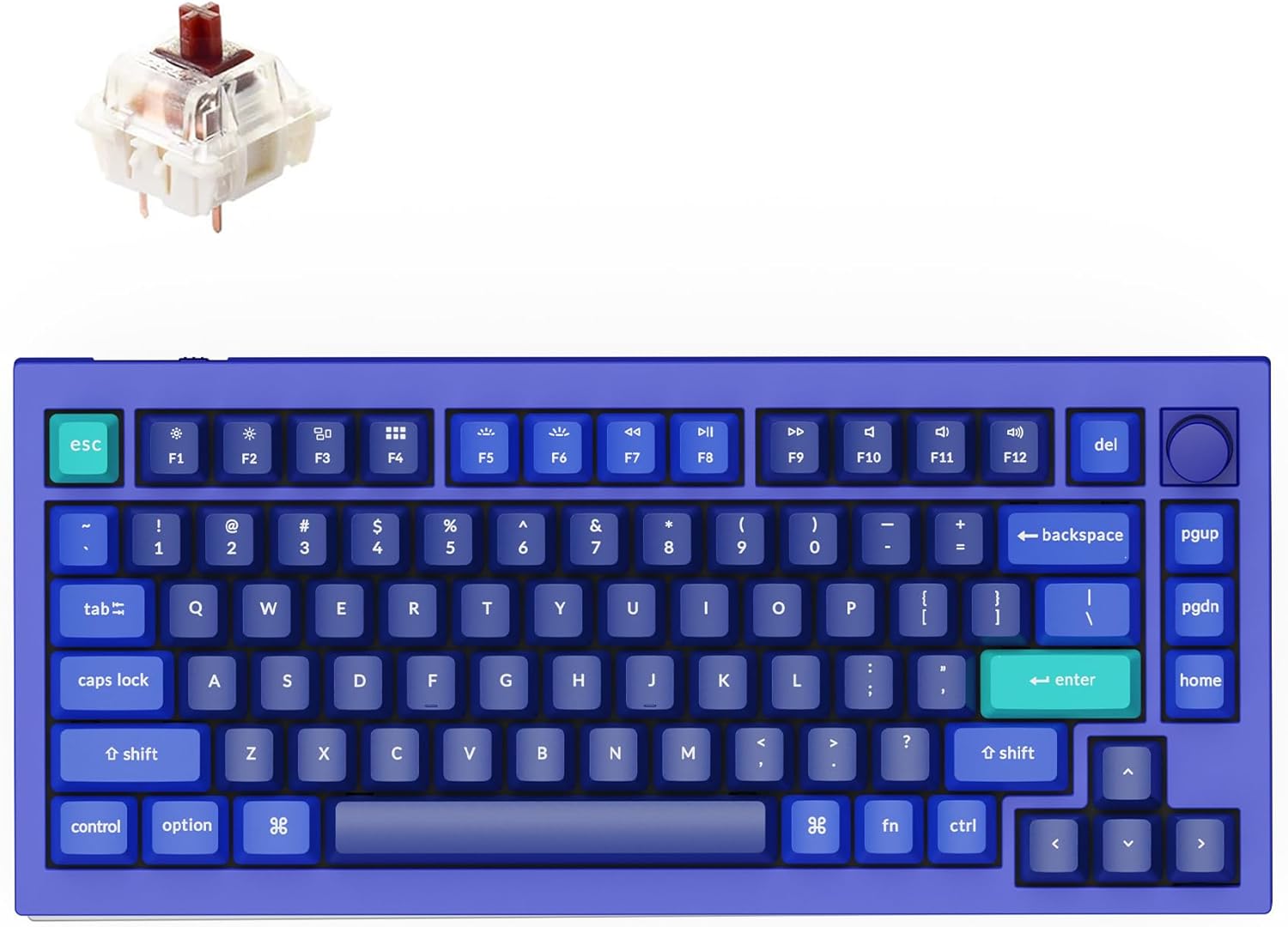 Keychron Q1 RGB Wired Mechanical Keyboard with Knob - Gallery 8