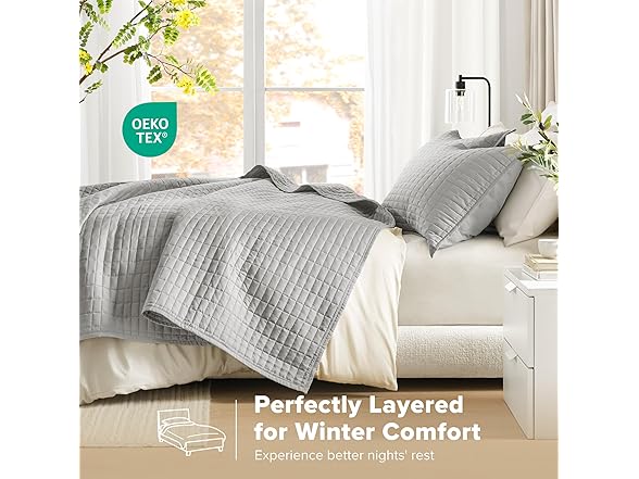 Comfort Spaces Kienna Quilt Set, Full/Queen