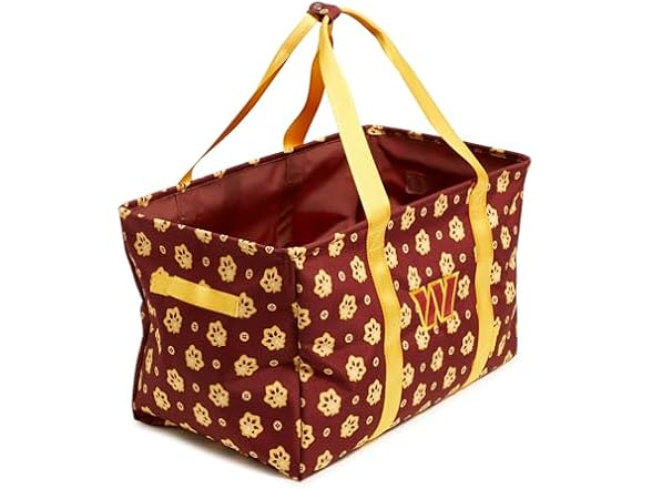 COMMANDERS Vera Bradley Womens Recycled NFL Car Tote