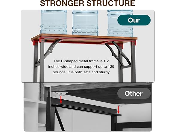 Small Computer Desk Folding Table