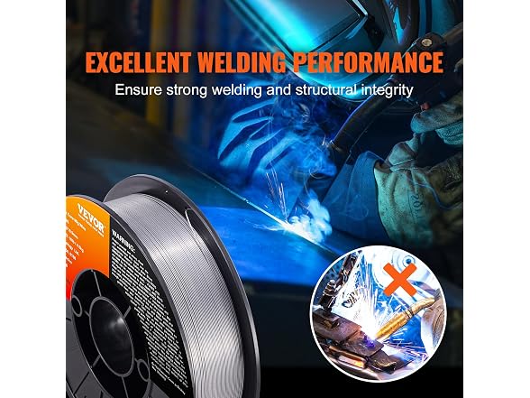 VEVOR VEVOR Flux Core Welding Wire, E71T-GS