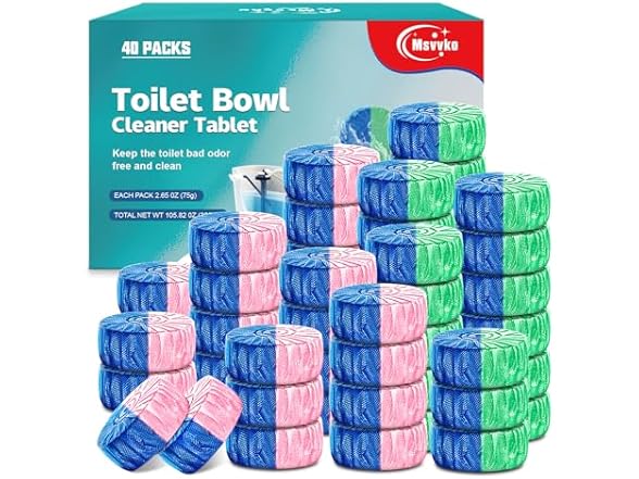 Msvvko Toilet Bowl Cleaner Tablets