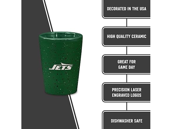 New York Jets Shot Glass