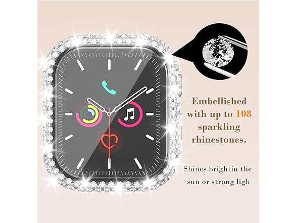 idudu Bling Bumper Case for Apple Watch