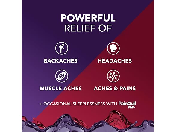 Vicks PainQuil and PainQuil PM Pain Relief Liquid