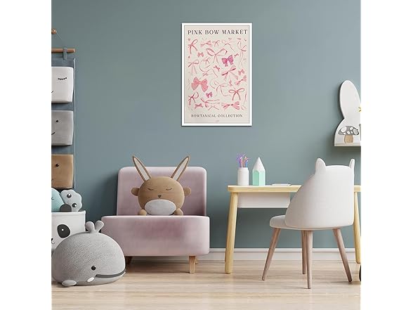 Dcvjiy Trendy Canvas Pink Bow