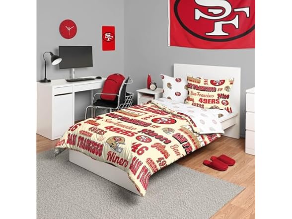 FOCO NFL Retro Bed in a Bag