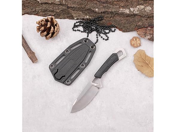 Generic Fixed blade necklace pocket knives