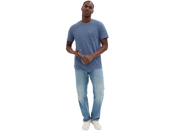 GAP Women Short Sleeve Ribbed Tee