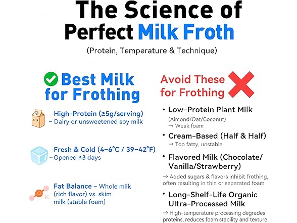 Secura Detachable Milk Frother and Steamer