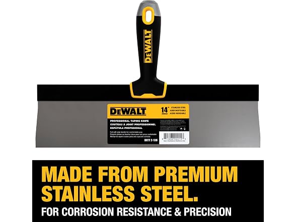 DEWALT 14" Taping Knife | Stainless DXTT-2-138